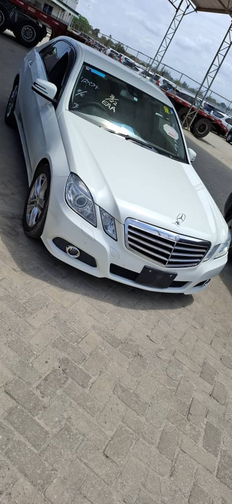 Actual Mercedes-Benz during shipping for Mukama Martin